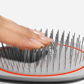 柔软气垫,舒缓头皮压力