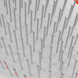 金属圆头设计亲密呵护头皮